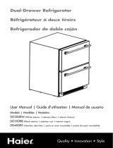 Haier DD350RB Manual de usuario