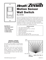 Heath Zenith Motion Sensor Wall Switch SL-6105 Manual de usuario