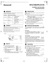 Honeywell RPLS731B Manual de usuario