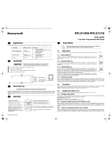 Honeywell RPLS740B2PK Manual de usuario