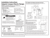 GE RA820DDWW Guía de instalación