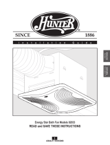 Hunter Fan 82033 Manual de usuario