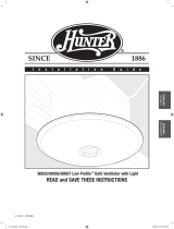 Hunter Fan 90055 Manual de usuario