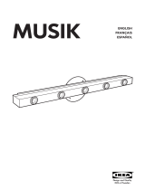 IKEA MUSIK AA-250875-1 Manual de usuario