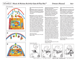 Infantino Music & Motion Activity Gym & Play Mat 206-402 Manual de usuario