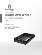 Iomega Super DVD Writer Manual de usuario
