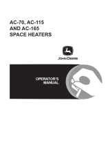 John Deere AC-115  Manual de usuario