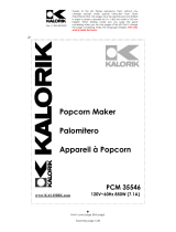 KALORIK - Team International Group Popcorn Poppers PCM 35546 Manual de usuario