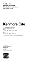 Kenmore Elite 1.4 cu. ft. Trash Compactor - White El manual del propietario