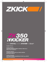 Kicker 2009 ZK350 El manual del propietario