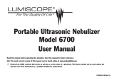 Lumiscope Respiratory Product 6700 Manual de usuario