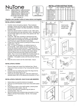 Jensen Medicine Cabinets 62BK244CMP Manual de usuario