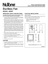 NuTone DUCTLESS 682NT Manual de usuario