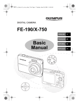 Olympus X-750 Manual de usuario
