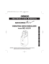 Omron Healthcare VIBRATING MESH NEBULIZER NE-U22V Manual de usuario