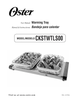 Oster 133704 Manual de usuario