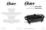 Oster Electric Skillet Manual de usuario