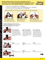 Otterbox Cell Phone Accessories Blackberry Tour Manual de usuario