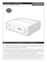 Paris Business Products , Inc. Air Compressor 37-0101 Manual de usuario
