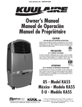Port-A-Cool KA55 El manual del propietario