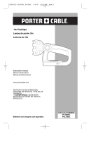 Porter-Cable PC1800FL Manual de usuario