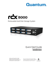 Quantum RDX8000 Guía de inicio rápido
