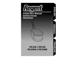 Regent CMS240 MS240W Manual de usuario
