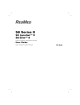 ResMed S8 AUTOSETTM II Manual de usuario
