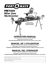 PORTAMATE Saw PM7000 Manual de usuario
