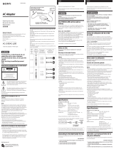 Sony AC-L100 Manual de usuario