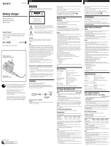 Sony BC-VM50 Manual de usuario