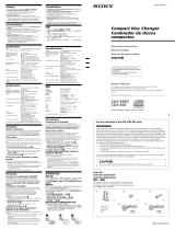 Sony CDX-656 Manual de usuario