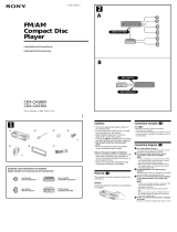 Sony CDX-CA580X Manual de usuario