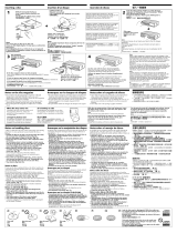 Sony CDX-T68PKG Manual de usuario