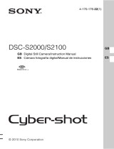 Sony Cyber Shot DSC-S2000 Manual de usuario
