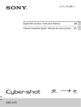 Sony Cyber Shot DSC-H70 Manual de usuario