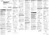 Sony MDR-NC60 Manual de usuario