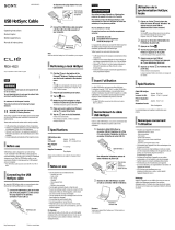 Sony PEGA-HS10 Manual de usuario