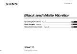 Sony SSM-125 Manual de usuario