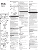 Sony SPK-HCC Manual de usuario