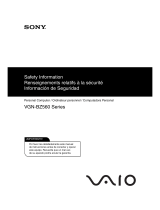 Sony VGN-BZ560 Safety guide