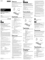Sony VGP-PRZ10 Manual de usuario