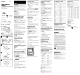Sony XDR-S50 Manual de usuario