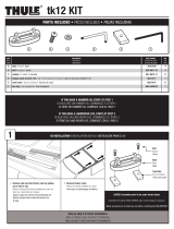 Thule TK12 Manual de usuario