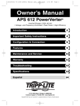 Tripp Lite PowerVerter APS 612 Manual de usuario
