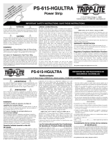 Tripp Lite PS-615-HGULTRA Manual de usuario