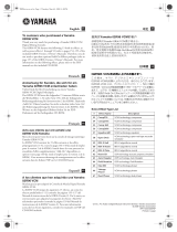 Yamaha R96 Manual de usuario