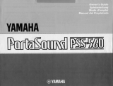 Yamaha PortaSound PSS-560 El manual del propietario