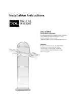 EZ Tubular Skylight 22407001R Guía de instalación