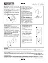 Delta Faucet H777SS Guía de instalación